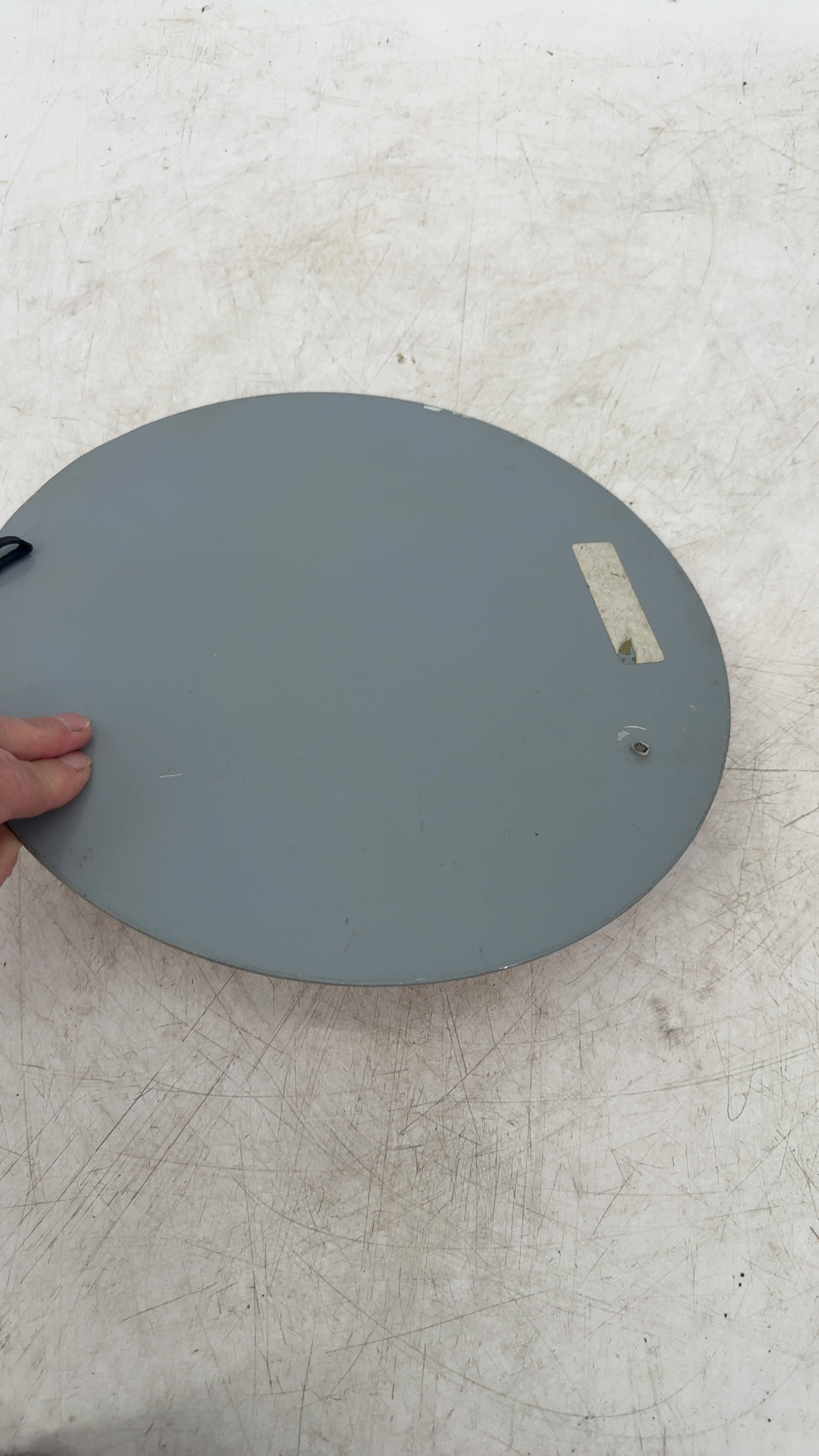 Rood metalen bord 'Maandag gesloten' - Afbeelding 3